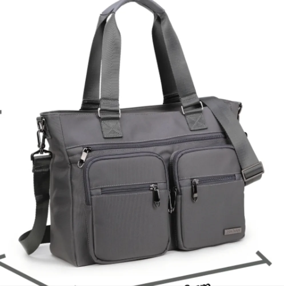 La Packmore Professional Laptop Tote Work Bag in Charcoal